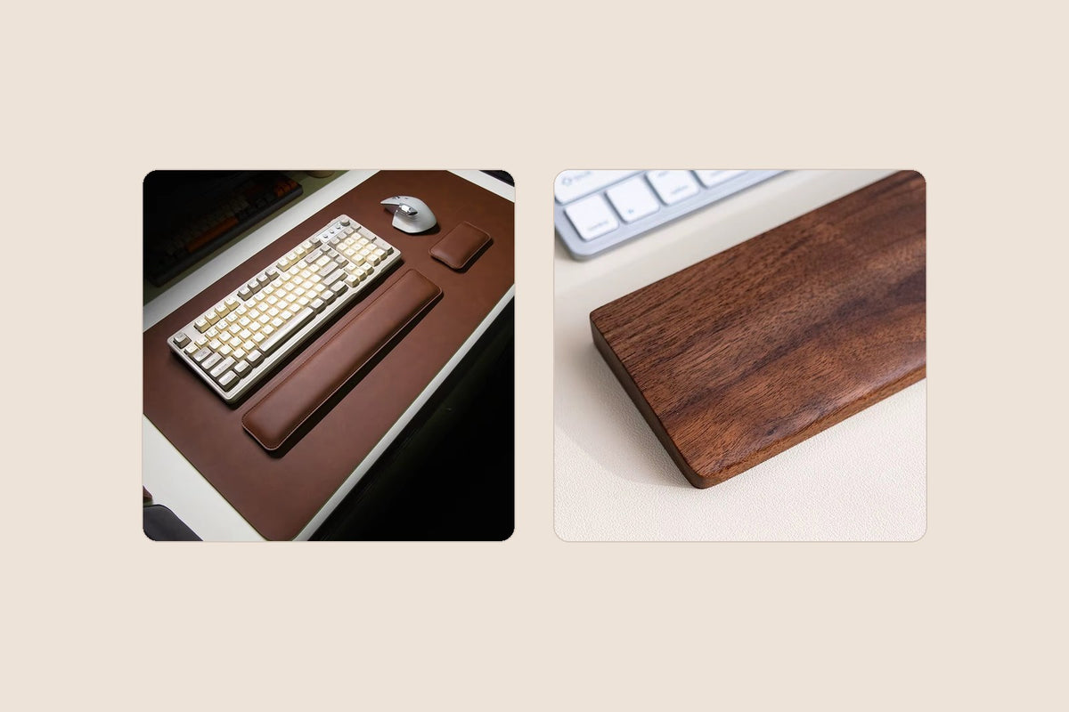Measure your desk before you buy a mat