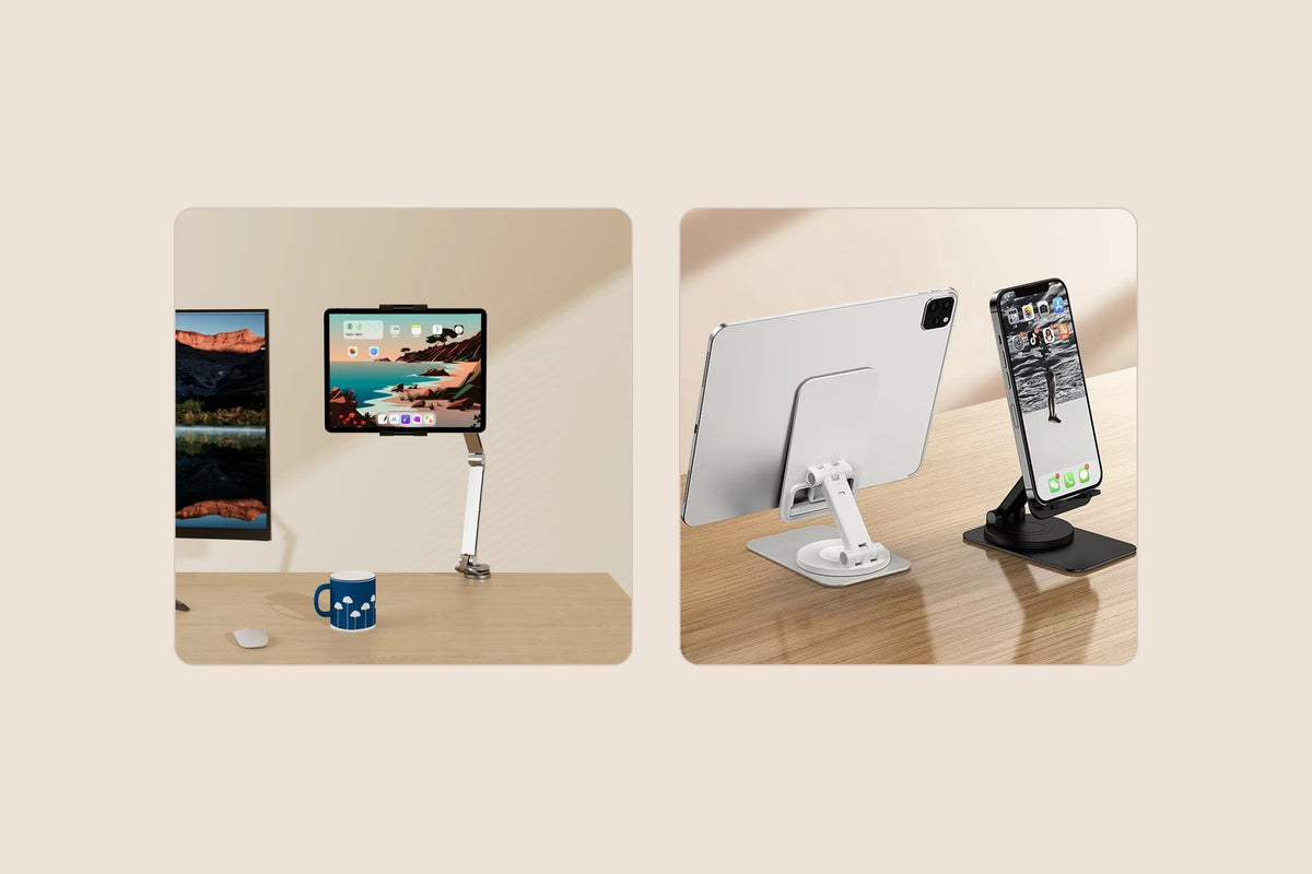 Choosing a laptop stand: height, angle, and the size question