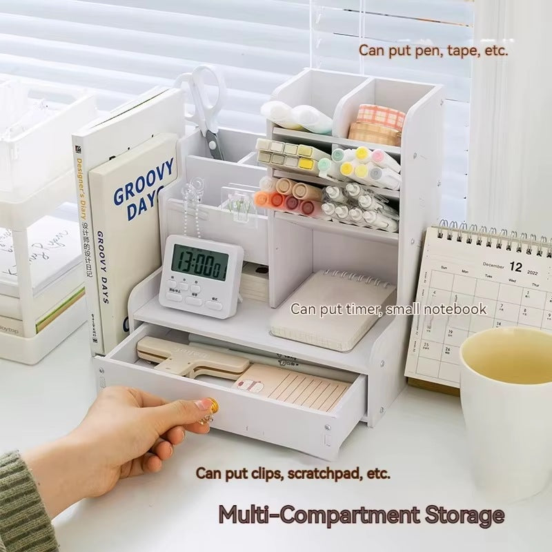 Cozyn Chalk Tiered Desk Organizer
