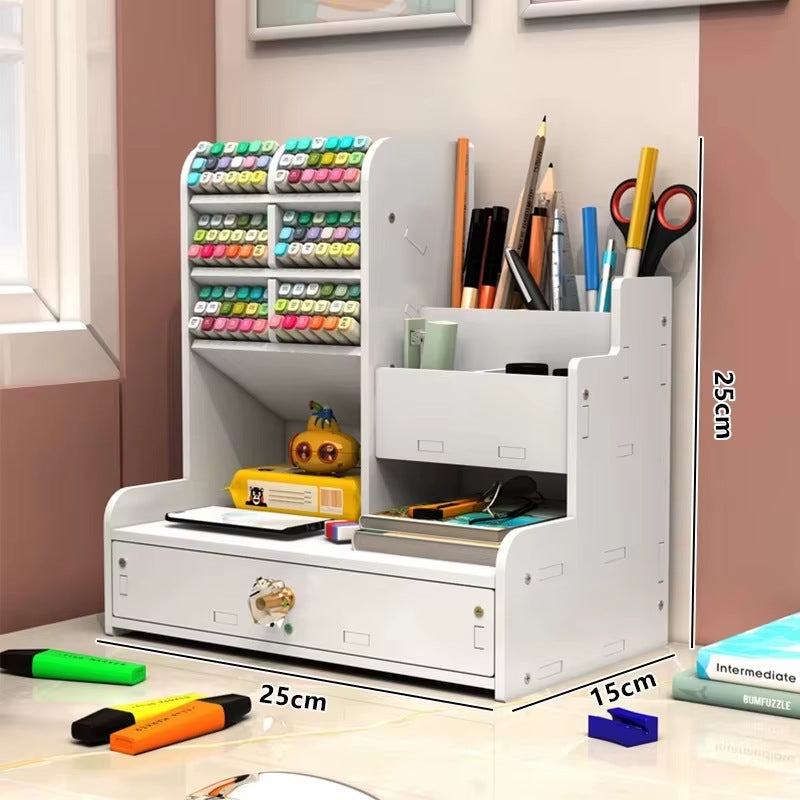 Cozyn Chalk Tiered Desk Organizer