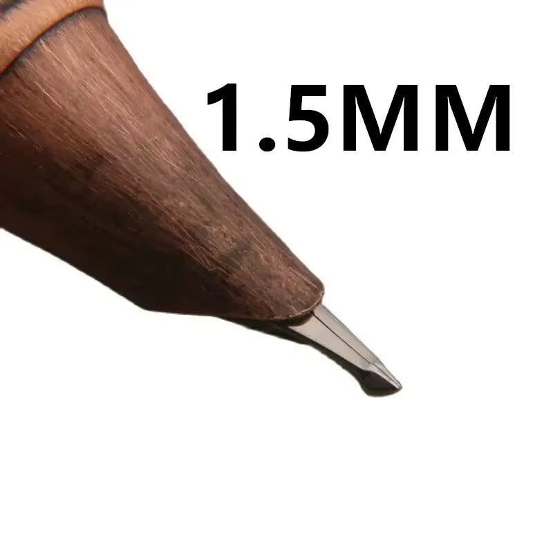 Cozyn Cinnabar Wood & Brass Fountain Pen