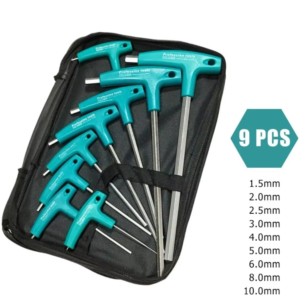Cozyn Diorite CR-V T-Handle Allen Key Set