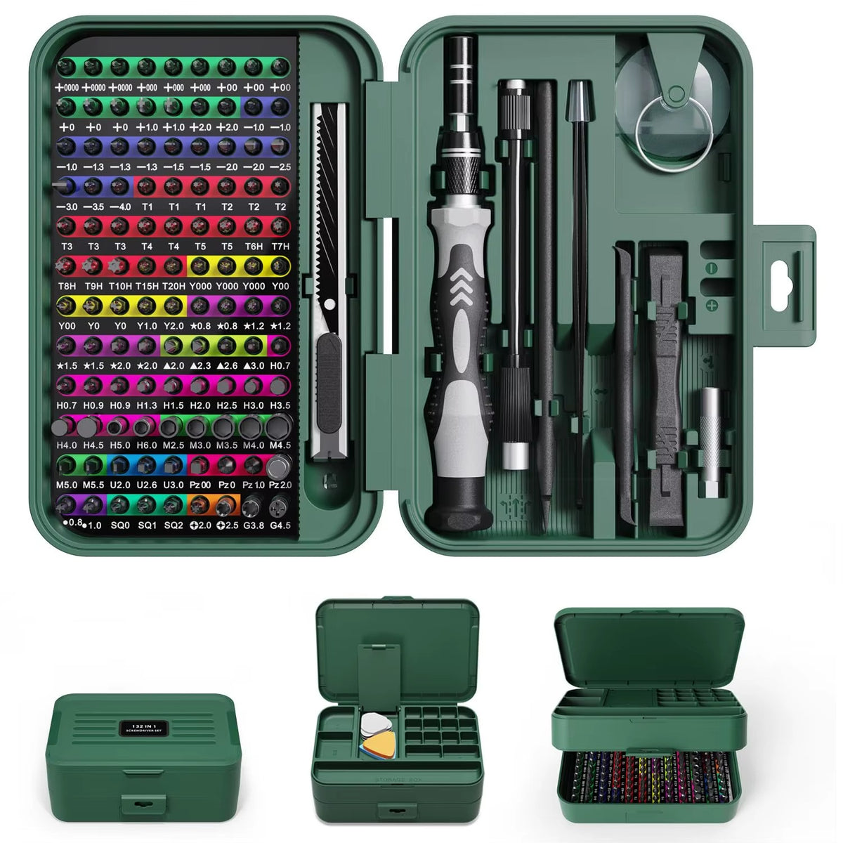 Cozyn Flint 132-Piece Precision Screwdriver Kit