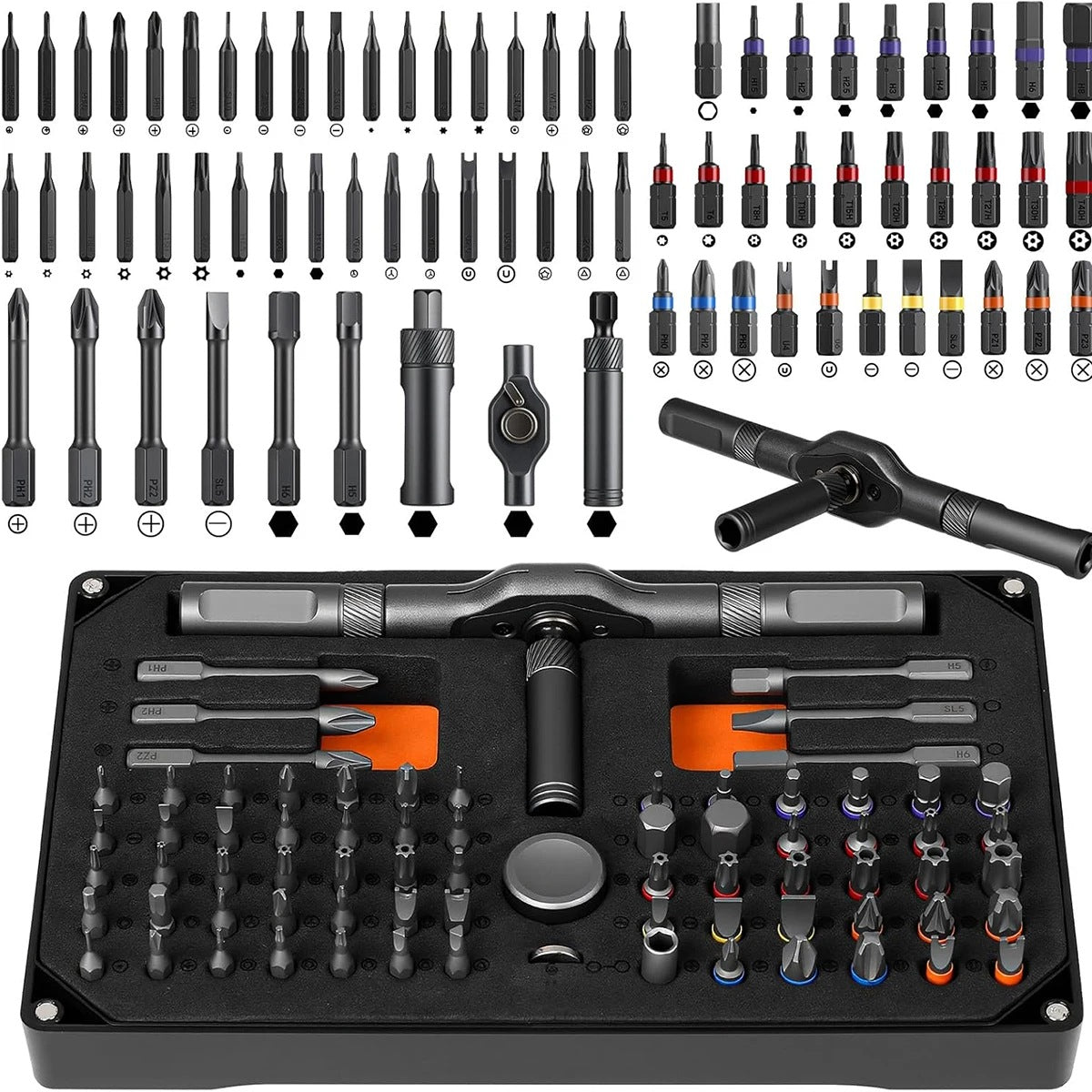 Cozyn Gabbro Ratchet T-Handle Driver Set