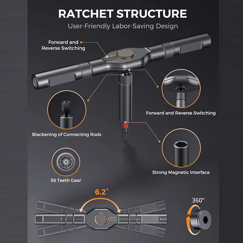 Cozyn Gabbro Ratchet T-Handle Driver Set