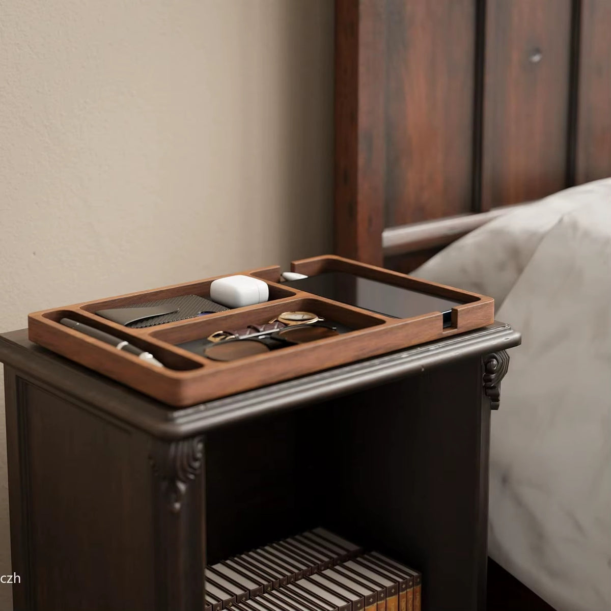 Cozyn Jasper Wood Valet Tray