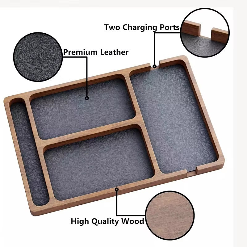 Cozyn Jasper Wood Valet Tray