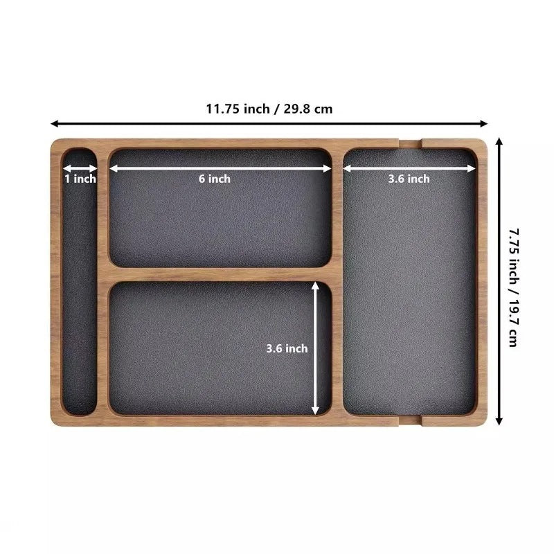 Cozyn Jasper Wood Valet Tray