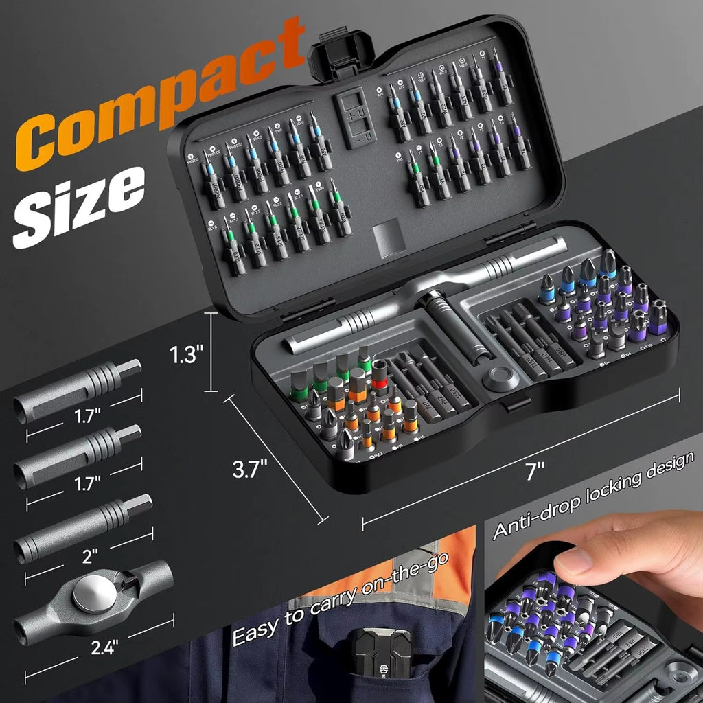 Cozyn Magnetite 66-Piece Ratchet Screwdriver Set