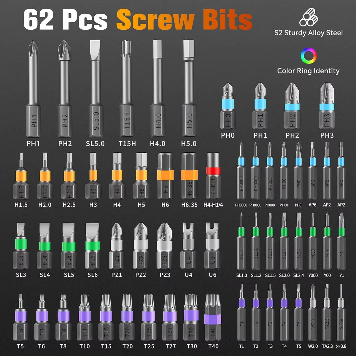 Cozyn Magnetite 66-Piece Ratchet Screwdriver Set