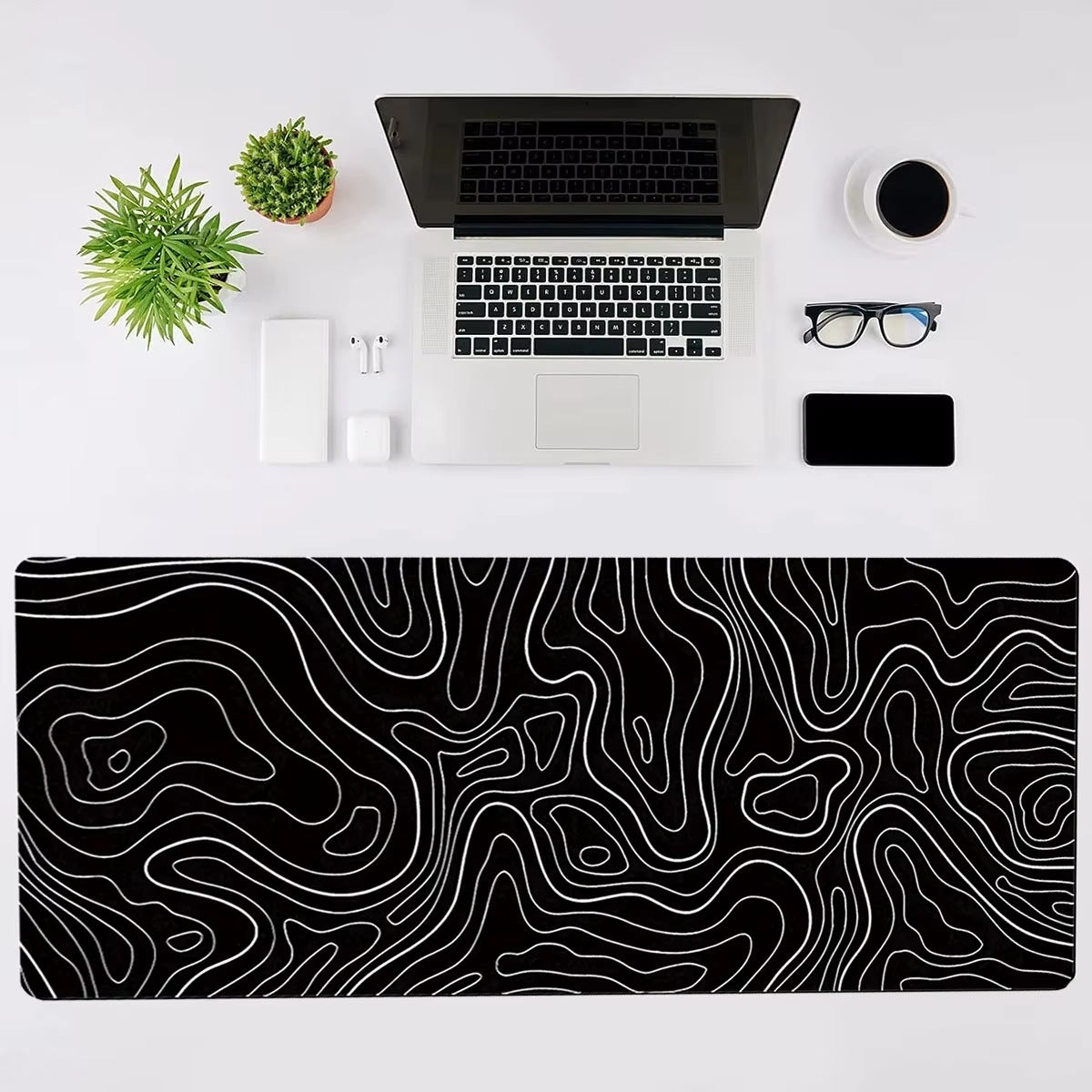 Cozyn Moraine Topographic Desk Mat