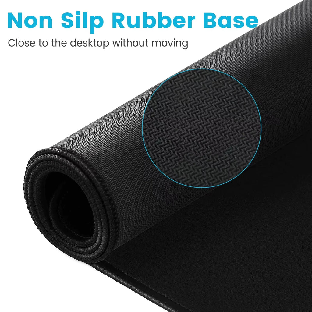 Cozyn Obsidian Stitched Desk Mat