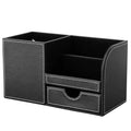 Cozyn Onyx Stitched Desk Caddy