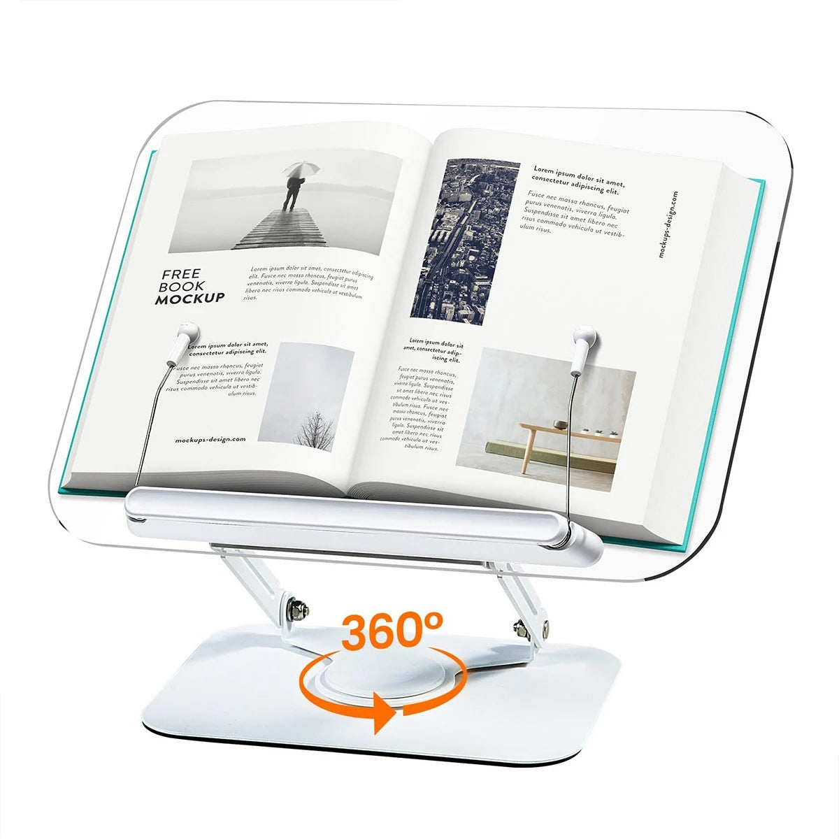 Cozyn Opal 360° Acrylic Book Stand