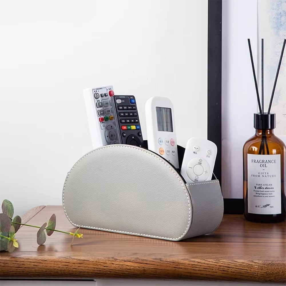 Cozyn Pebble Oval Remote & Pen Caddy
