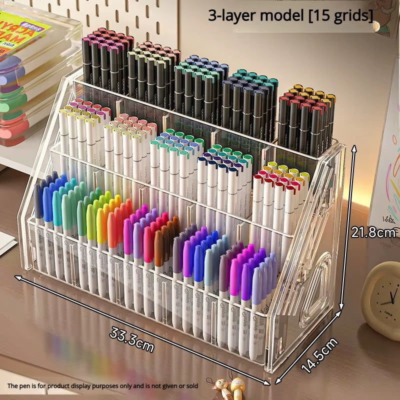 Cozyn Quartz Stepped Acrylic Pen Rack