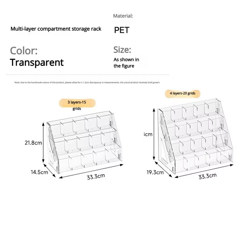 Cozyn Quartz Stepped Acrylic Pen Rack