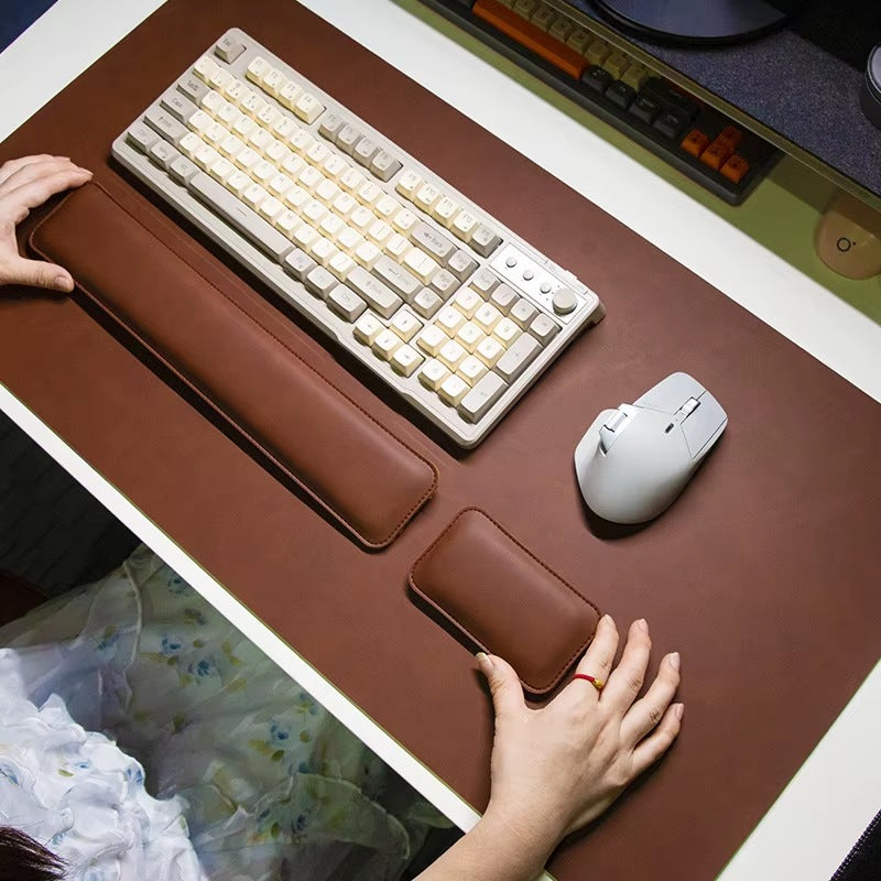 Cozyn Umber Desk Mat & Wrist Rest Set