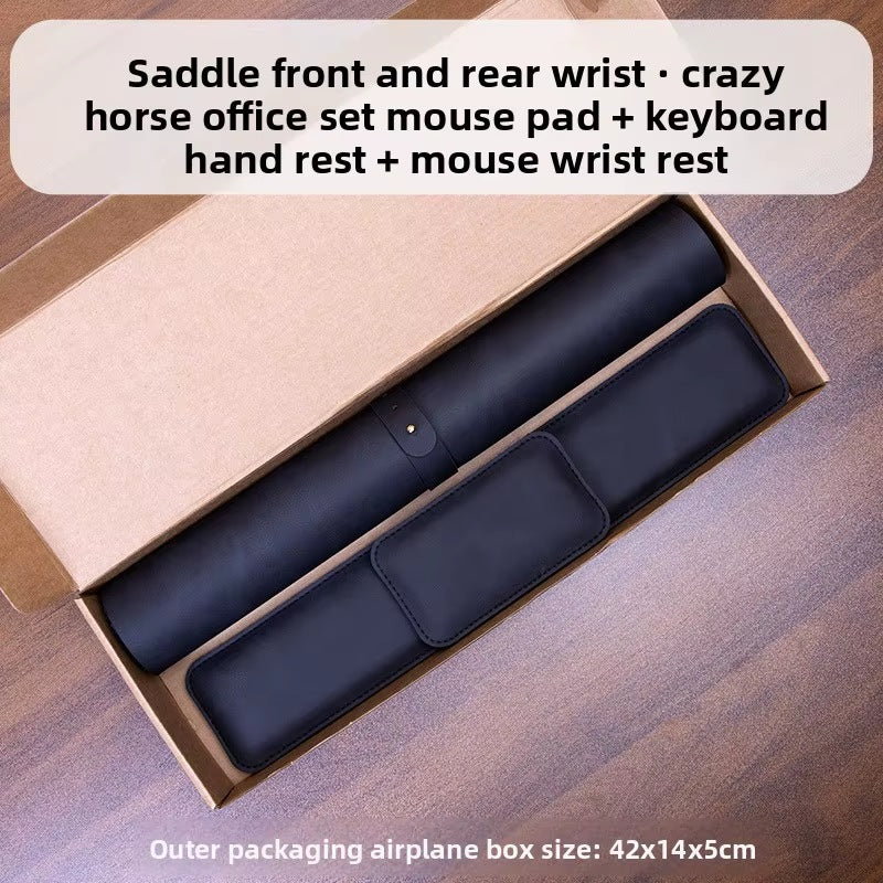 Cozyn Umber Desk Mat & Wrist Rest Set